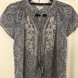 Mason and Belle Stitchfix Carolina Embroidered Top